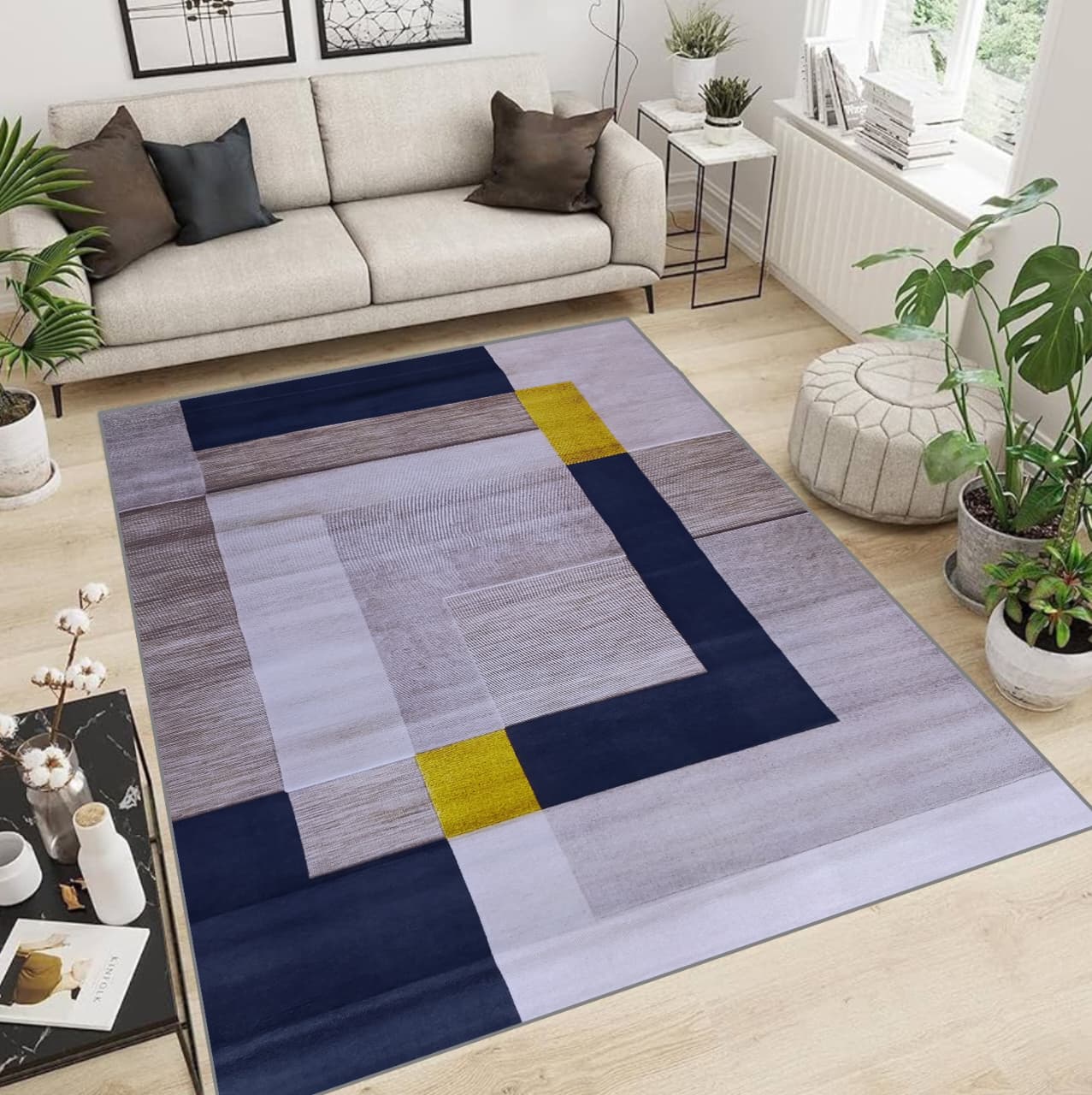 ALFOMBRAS ANTIDESLIZANTES 3Mx3M TERCIOPELO