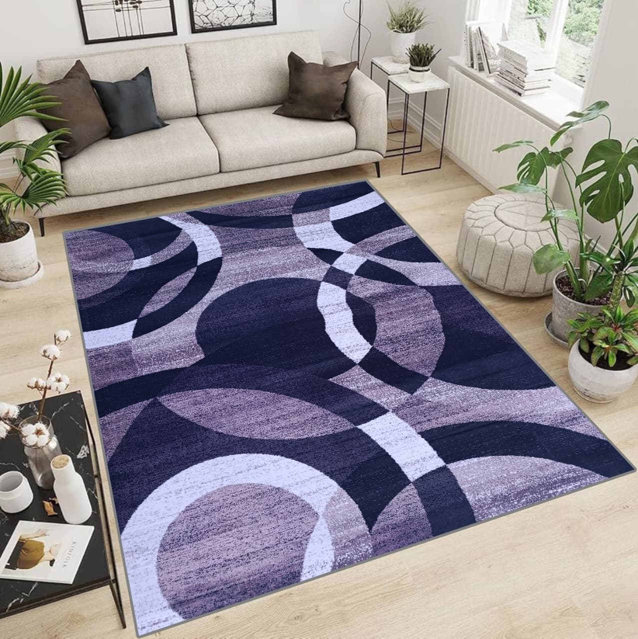 ALFOMBRAS ANTIDESLIZANTES 3Mx3M TERCIOPELO