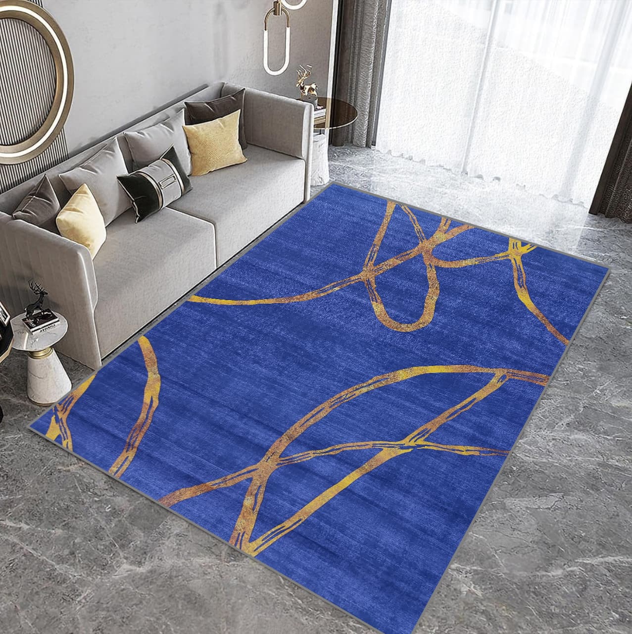 ALFOMBRAS ANTIDESLIZANTES 3Mx3M TERCIOPELO