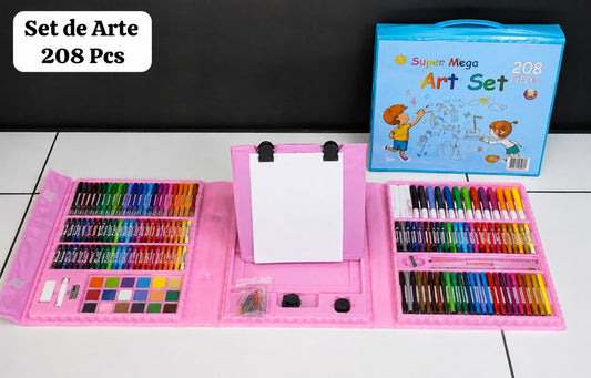 SET DE ARTE 208 PIEZAS