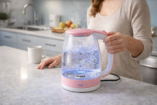 HERVIDOR PYREX 2 LITROS  CS-15 1500W CON LUCES LED