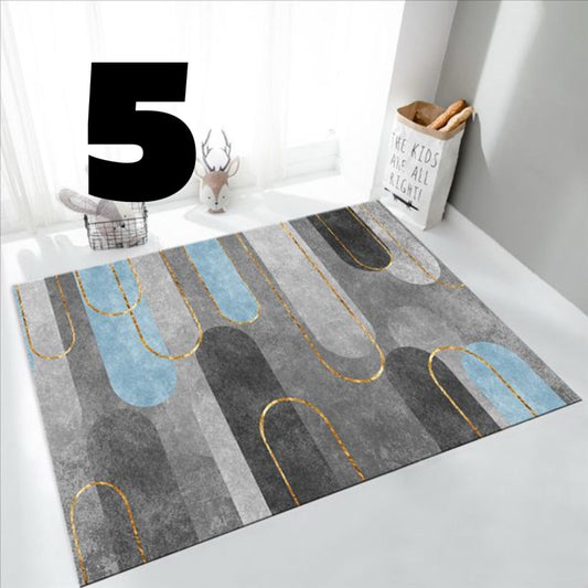 Alfombras antideslizantes de terciopelo 160x200cm borde reforzado Nro. 5