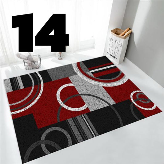 Alfombras antideslizantes de terciopelo 160x200cm borde reforzado Nro. 14