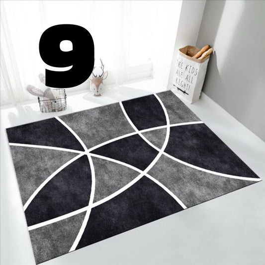 Alfombras antideslizantes de terciopelo 200x240cm borde reforzado Nro. 9