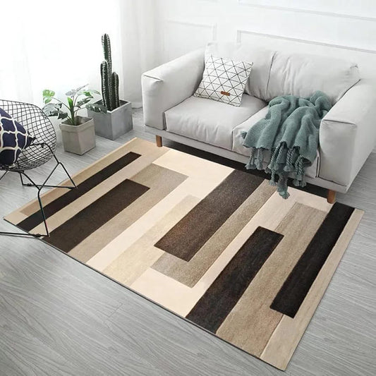 Alfombra antideslizante de terciopelo 200x300cm borde reforzado