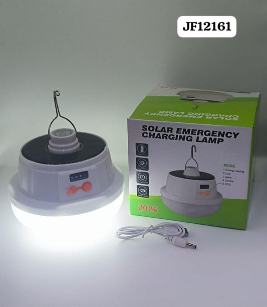 FOCO RECARGABLE CON PANEL Y ENCHUFE SN-JF12161