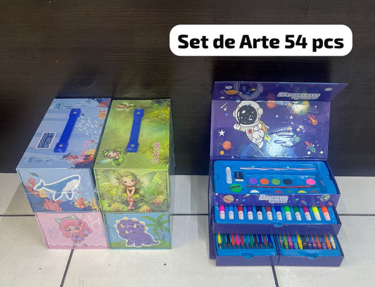 SET DE ARTE 54 PCS CL-AZ-3