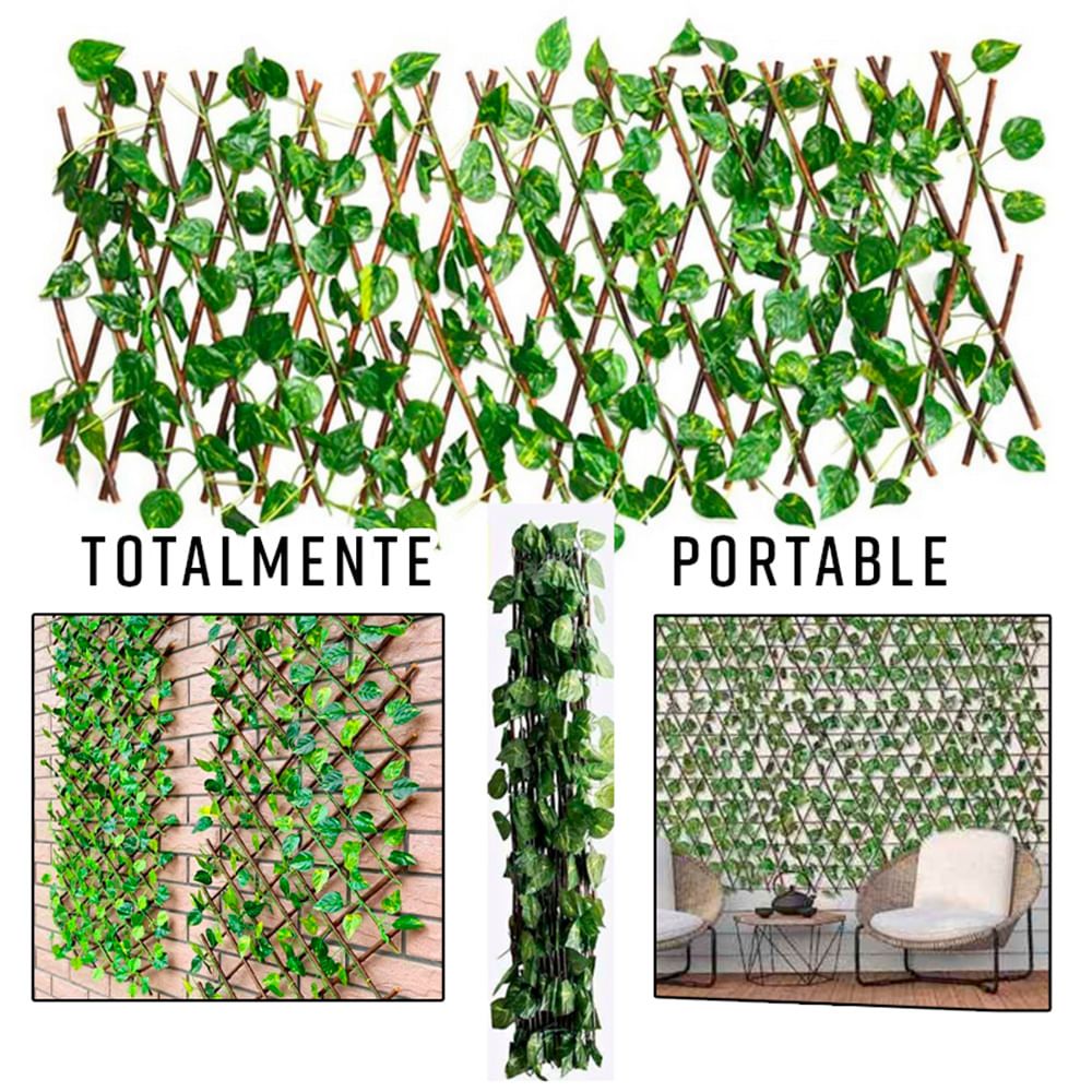 Reja expandible retráctil efecto Jardín DECORACION