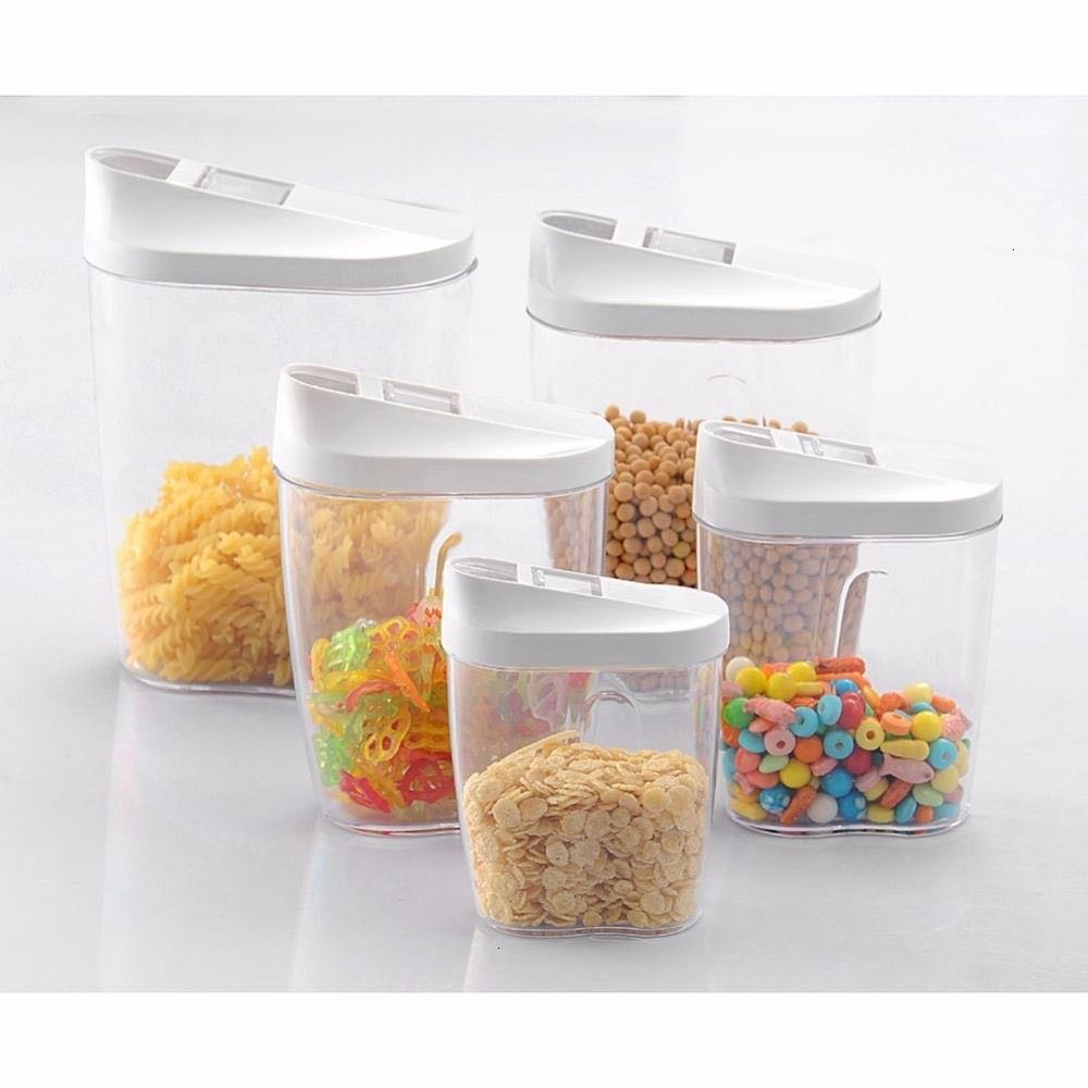 Tarros de Plastico acrilico para alimentos