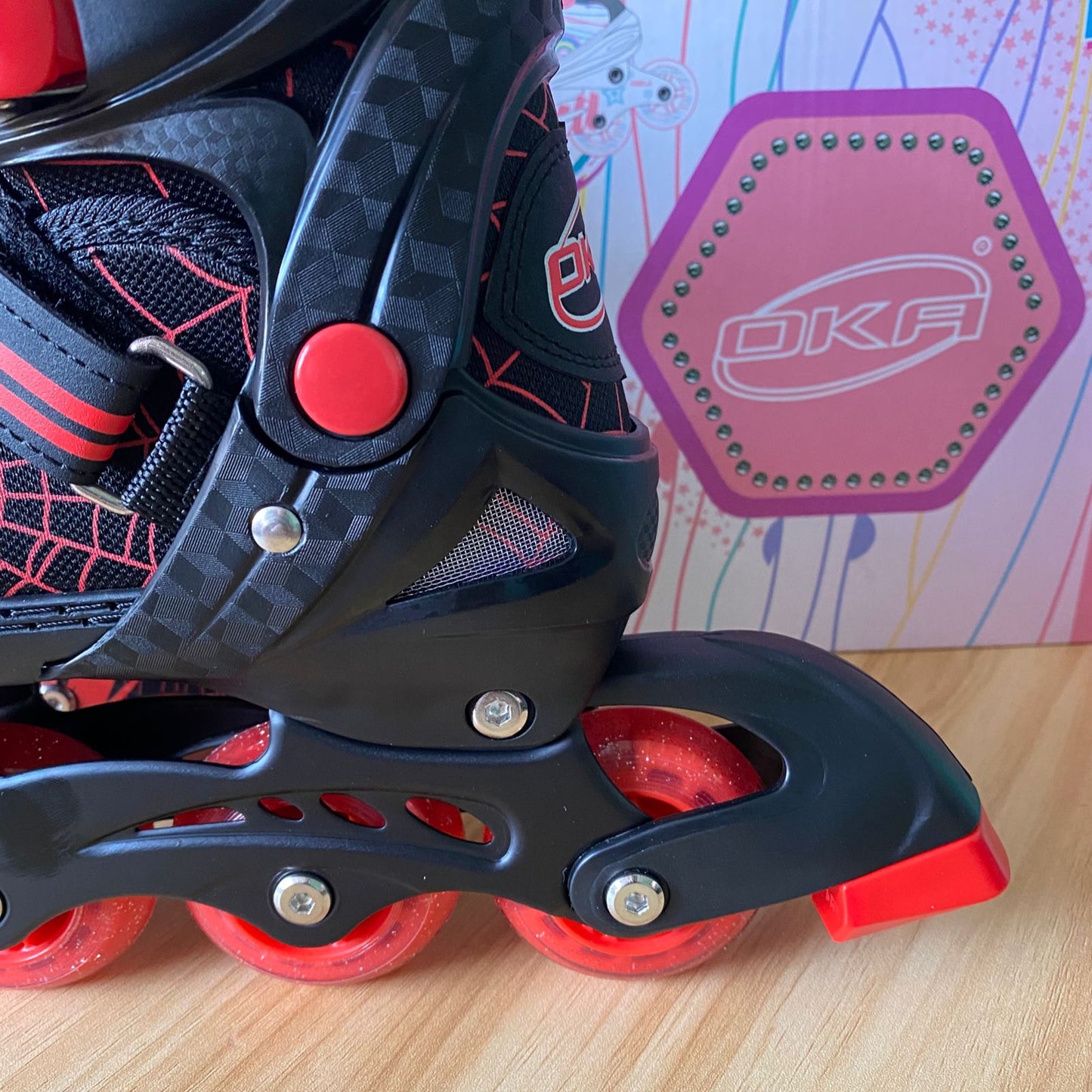 Patines Lineales OKA con accesorios - 5 Disponibles LIQUIDACION