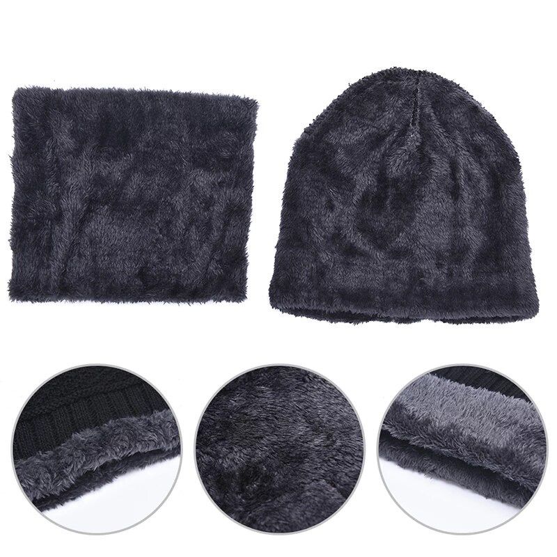 Gorro con cuellera clásico unisex