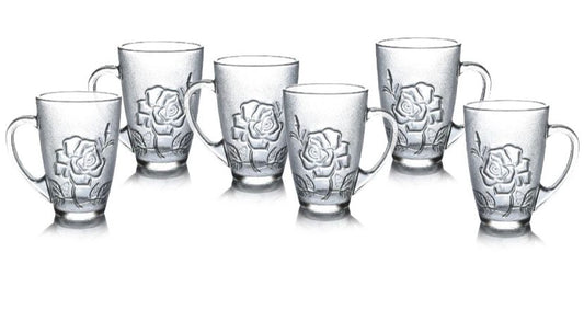 Tazas de Rosa 340ml - SOLO POR MAYOR