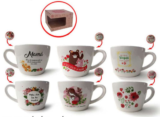 Tazas día de la Madre 20oz empaque individual