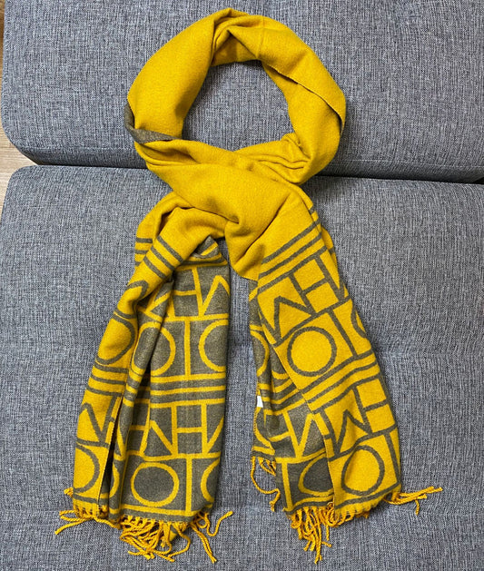 Pashmina PREMIUM cachemire importado GEOMETRICO