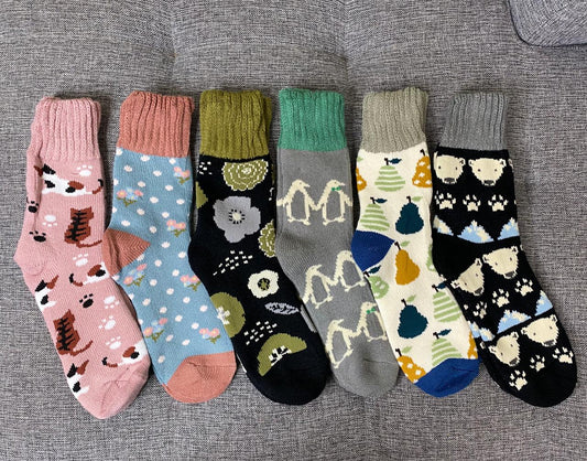 Medias calcetines térmicas de mujer GRUESAS