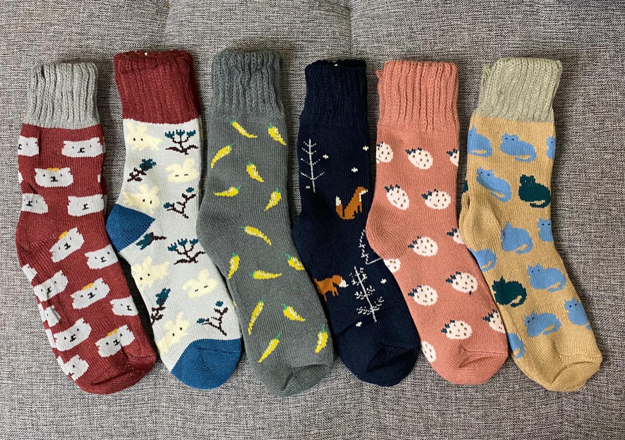Medias calcetines térmicas de mujer GRUESAS