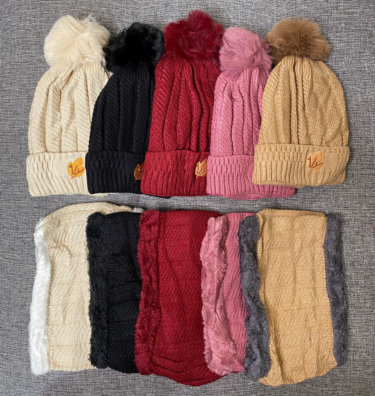 Gorro con cuellera de dama premium