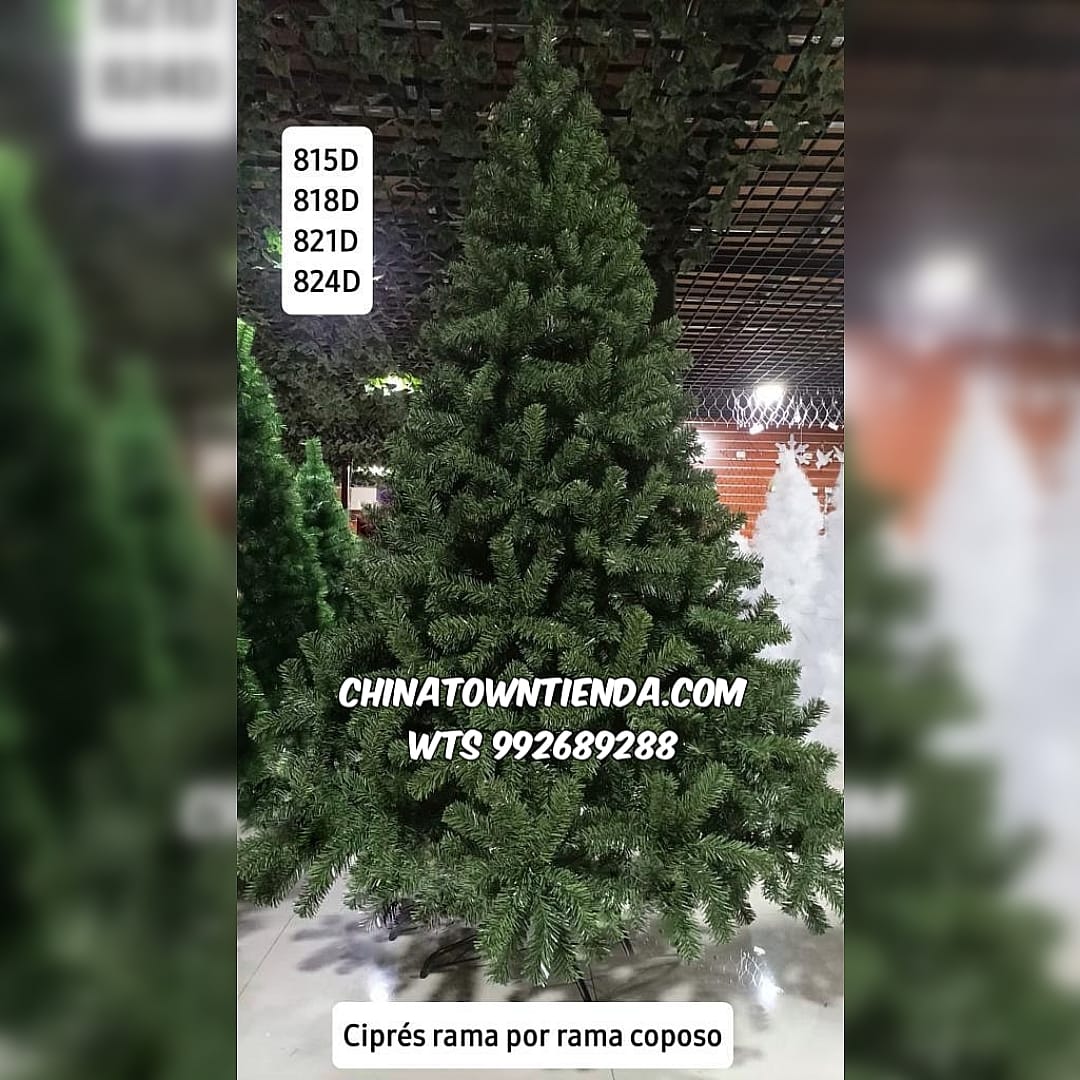 Árbol de Navidad 1.80M Premium Ciprés Coposo ZG 818D