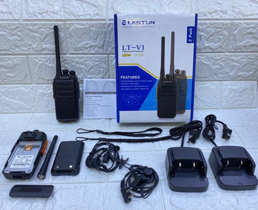 Radio Walkie Talkie LT-V1 Lantun (2 Radios)