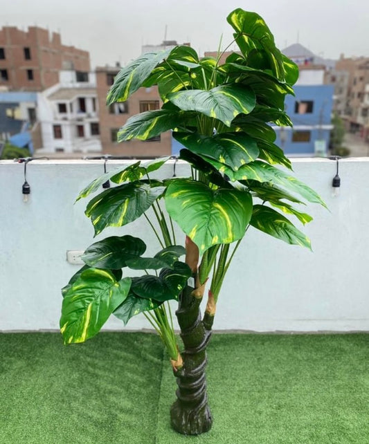 Planta artificial árbol verde decorativo